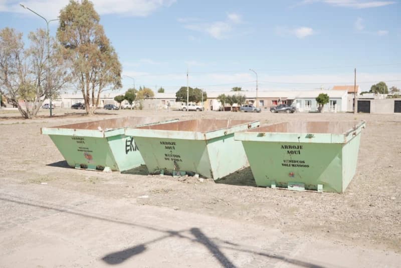 Eco Capital: Trasladaron los volquetes al barrio 490 Viviendas