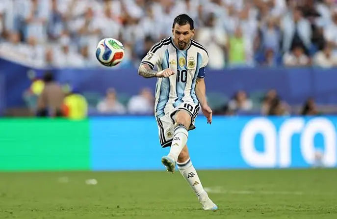 Lionel Messi anunció su retiro de la Selección argentina