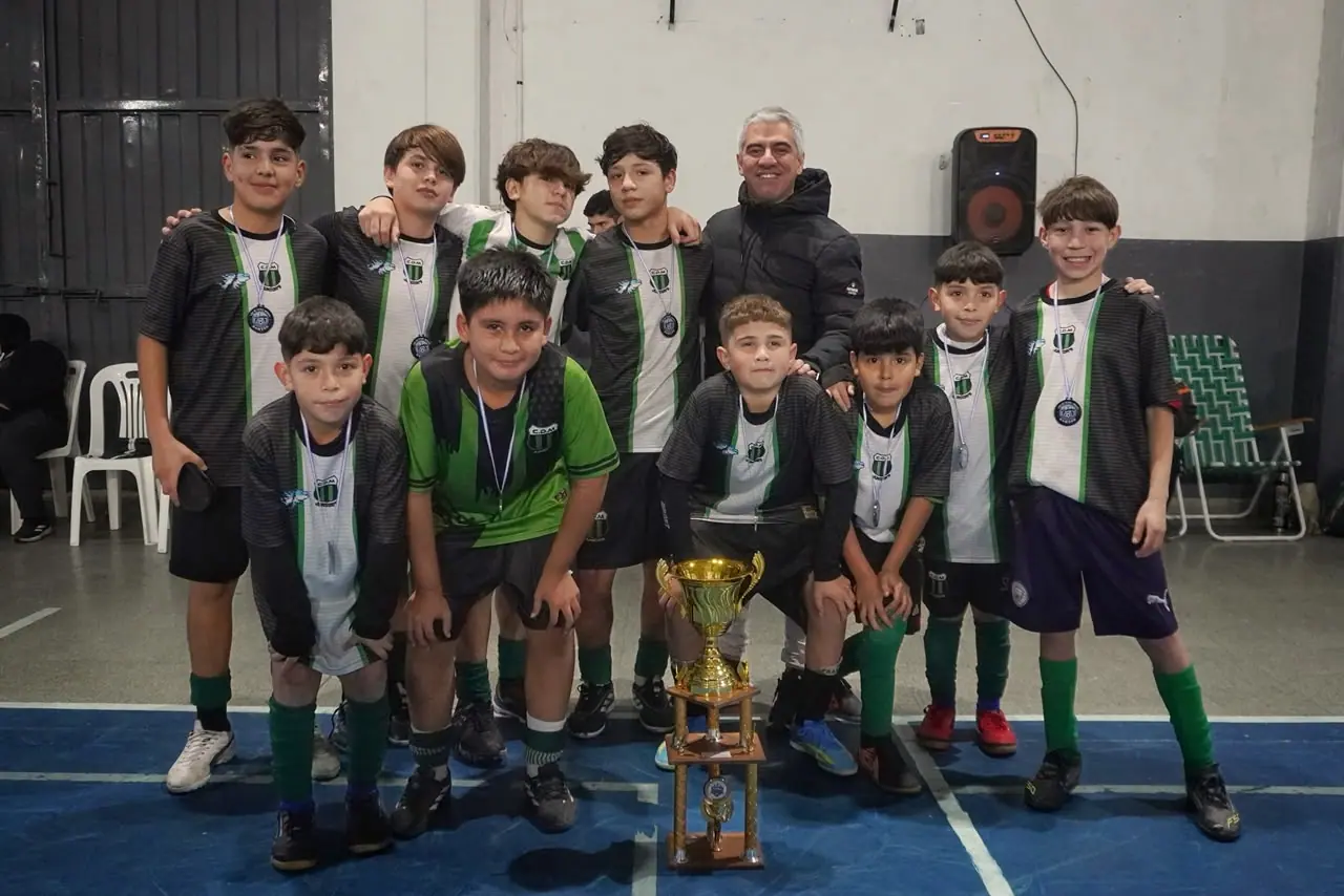 Rawson acompañó a la liga de Fútbol Infantil
