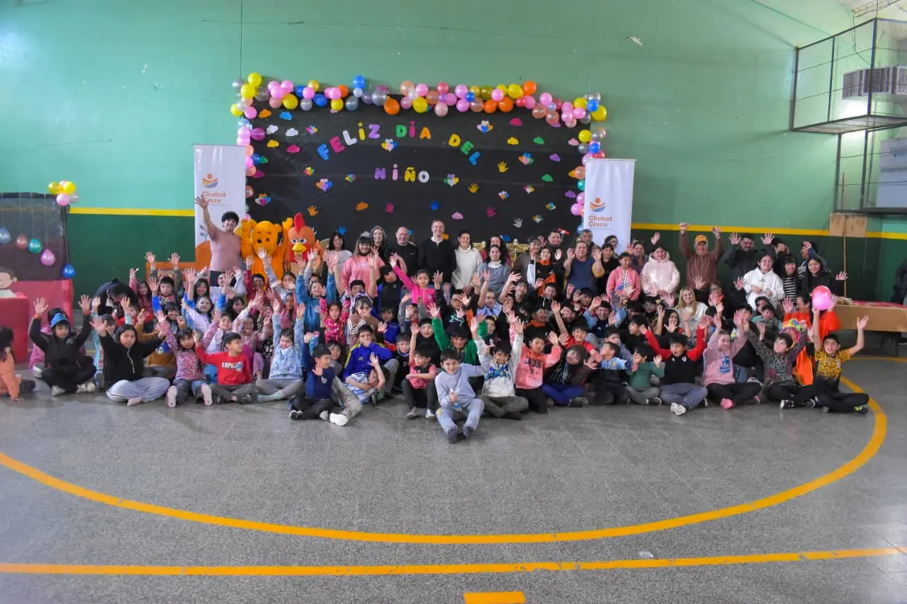 El Gobierno del Chubut acompañó los festejos por el Día del Niño en Gastre