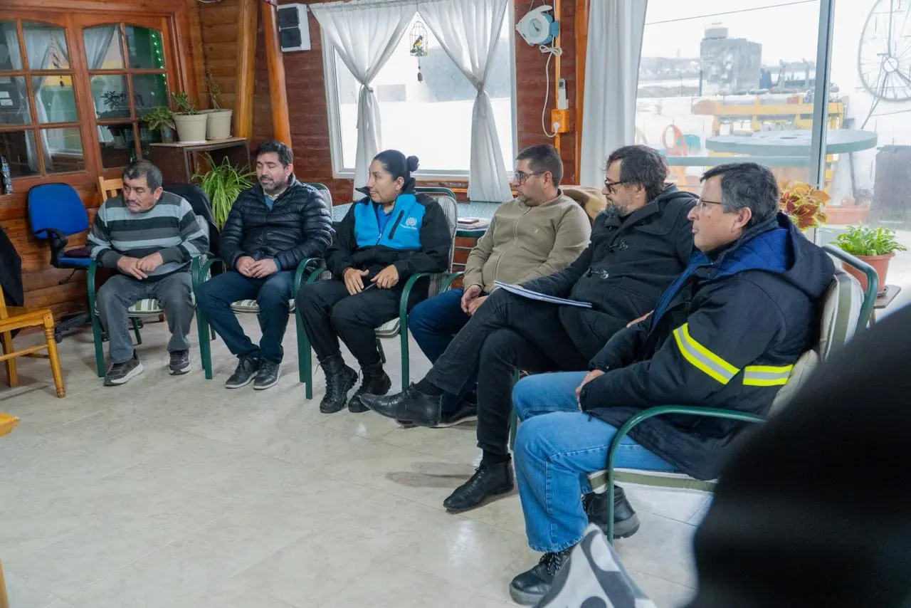 Biss se reunió con vecinos de Magagna