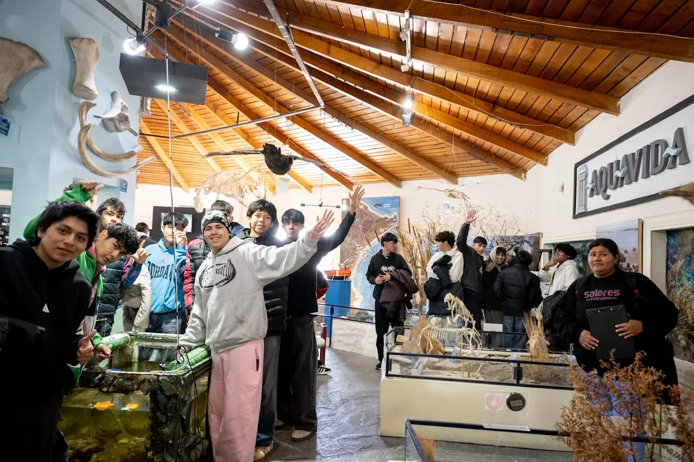 Visitantes de Salta recorrieron Aquavida