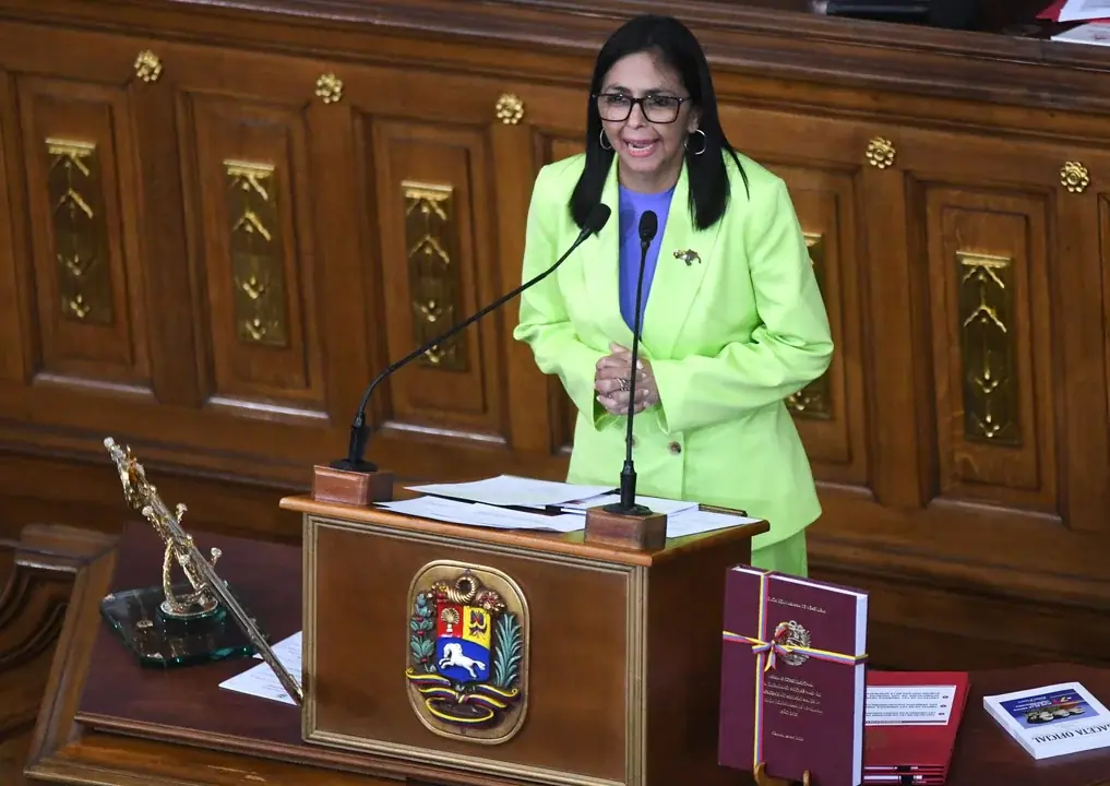 Delcy Rodríguez pidió al FMI acceso a US$ 5.000 millones de Venezuela