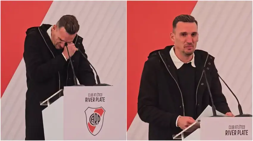 Franco Armani dejó River y se despidió de los hinchas