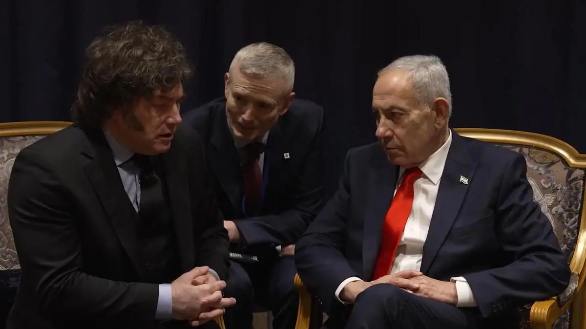 Milei tuvo su bilateral con Netanyahu en medio de la tensión con la ONU