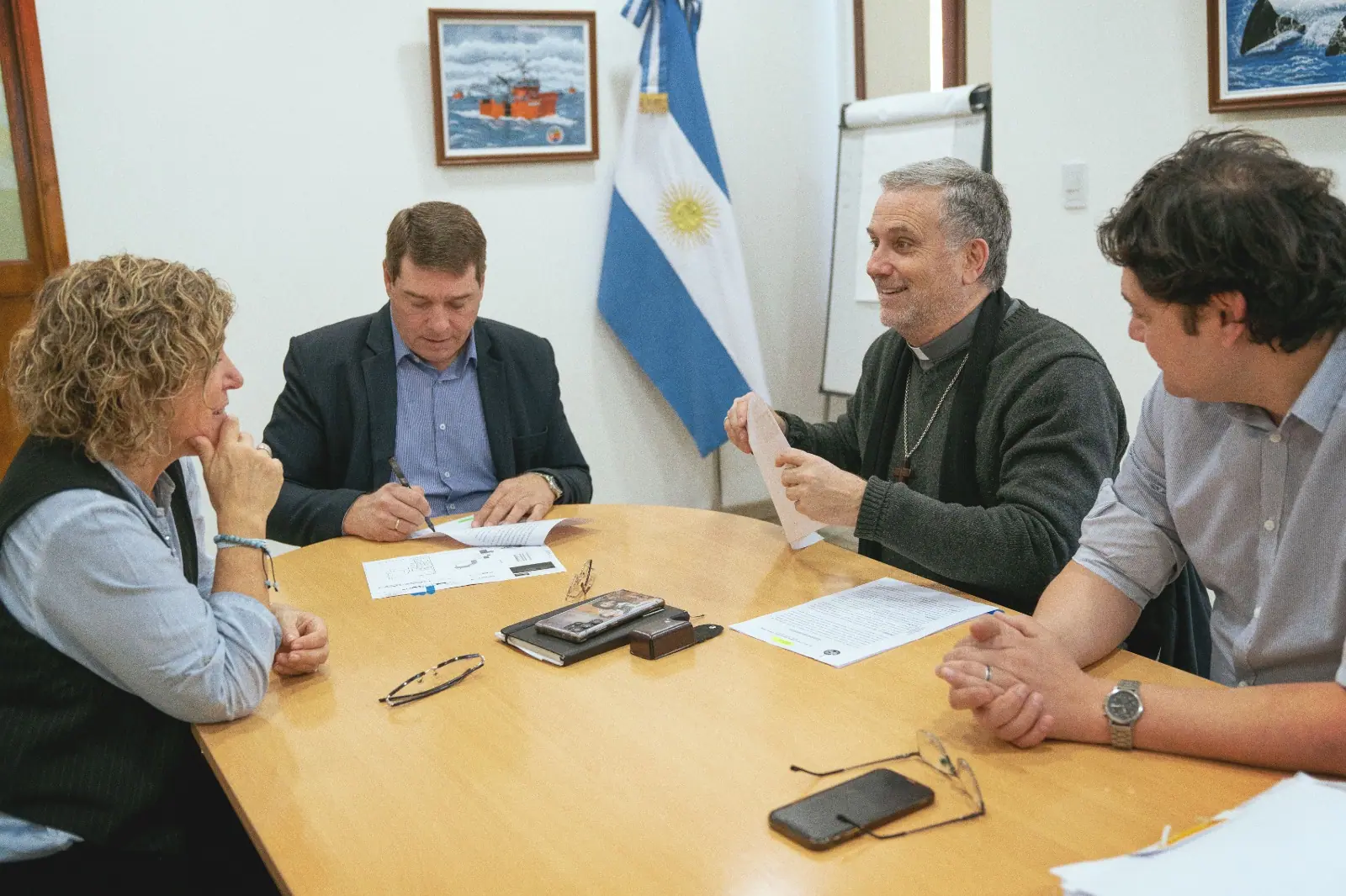 Municipio y Diócesis firmaron un convenio de permuta para infraestructura institucional