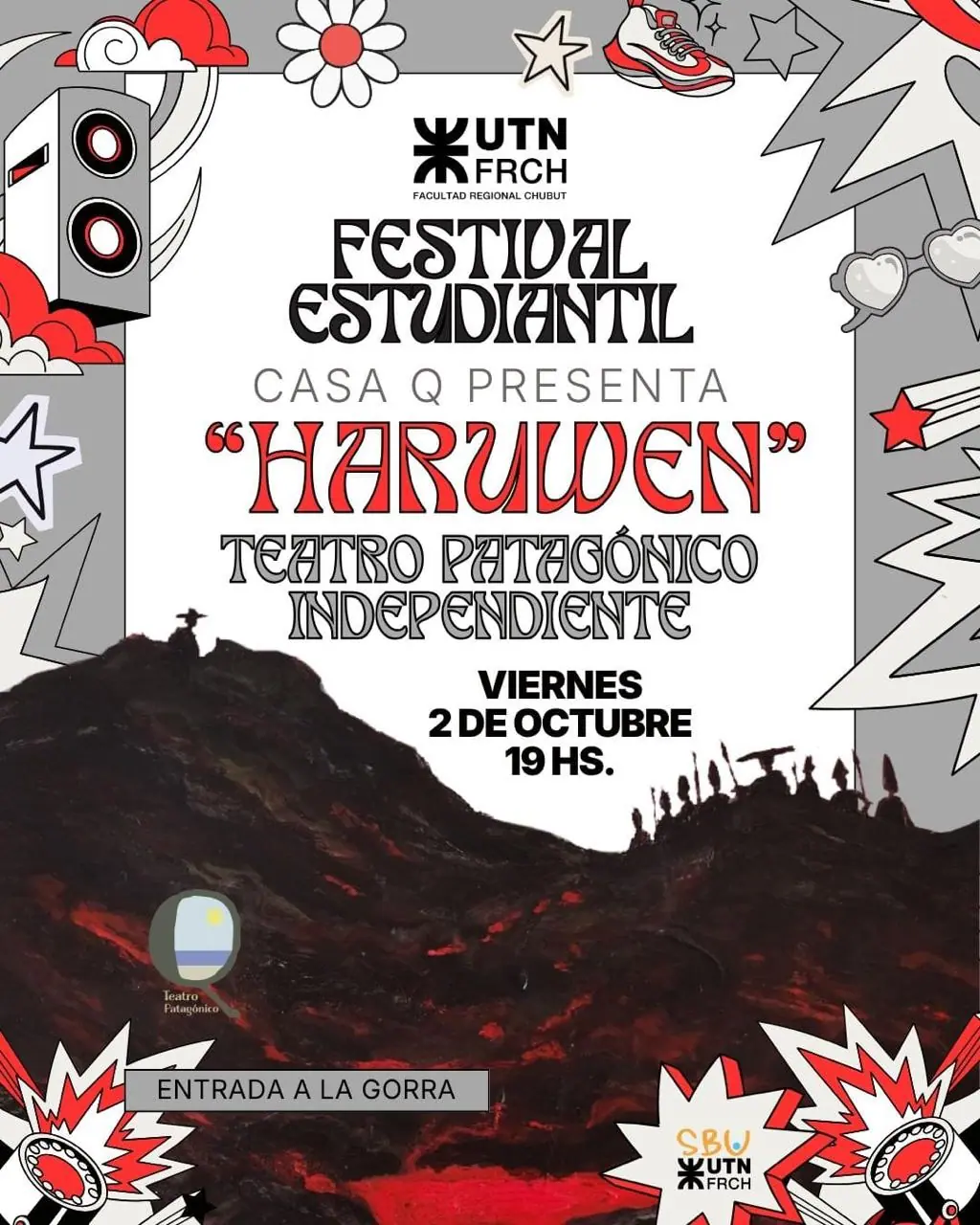 Teatro abierto a la comunidad en la UTN Chubut