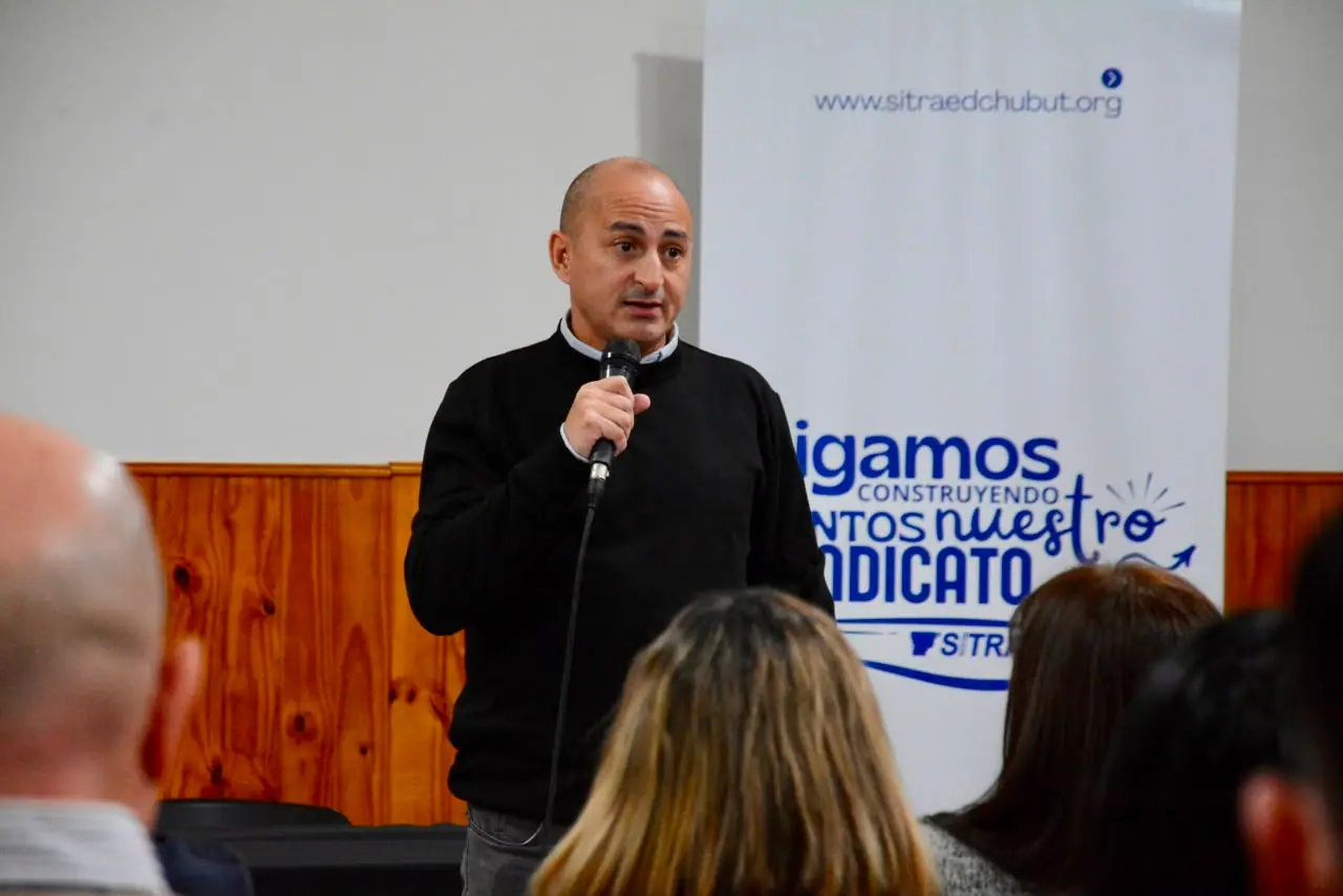 Jorge Barrionuevo asumió al frente del SITRAED Chubut