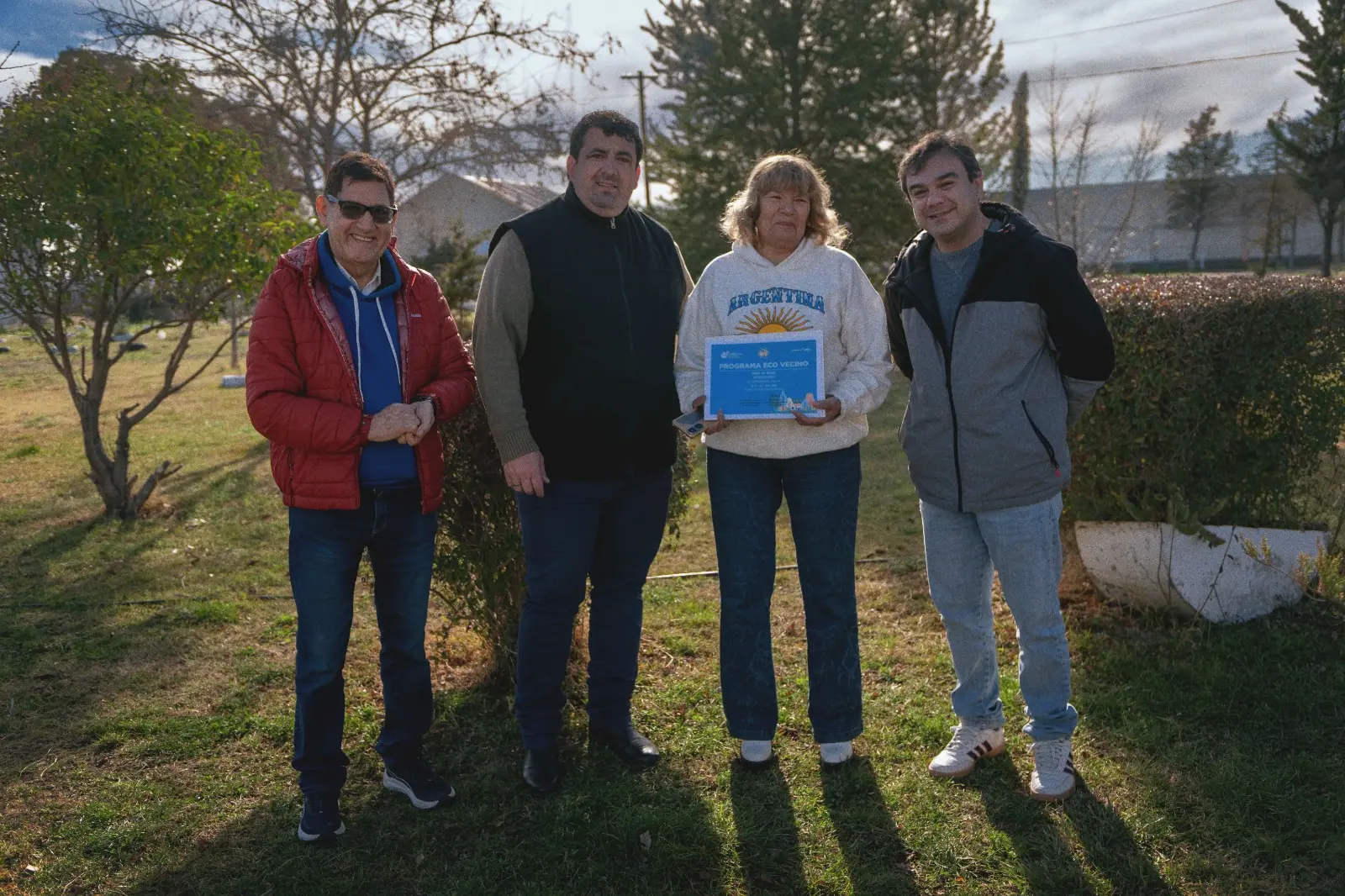 Nuevos Ecovecinos fueron reconocidos por la Municipalidad de Rawson