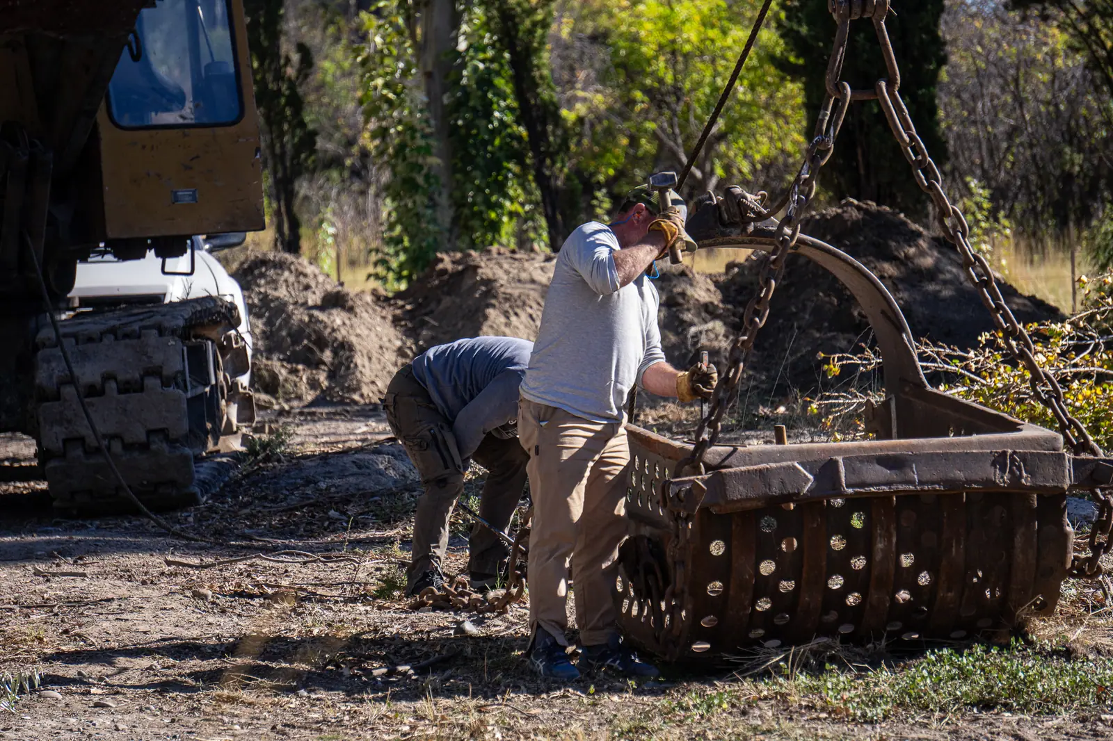 Importantes trabajos de mantenimiento y dragado en la Planta Potabilizadora