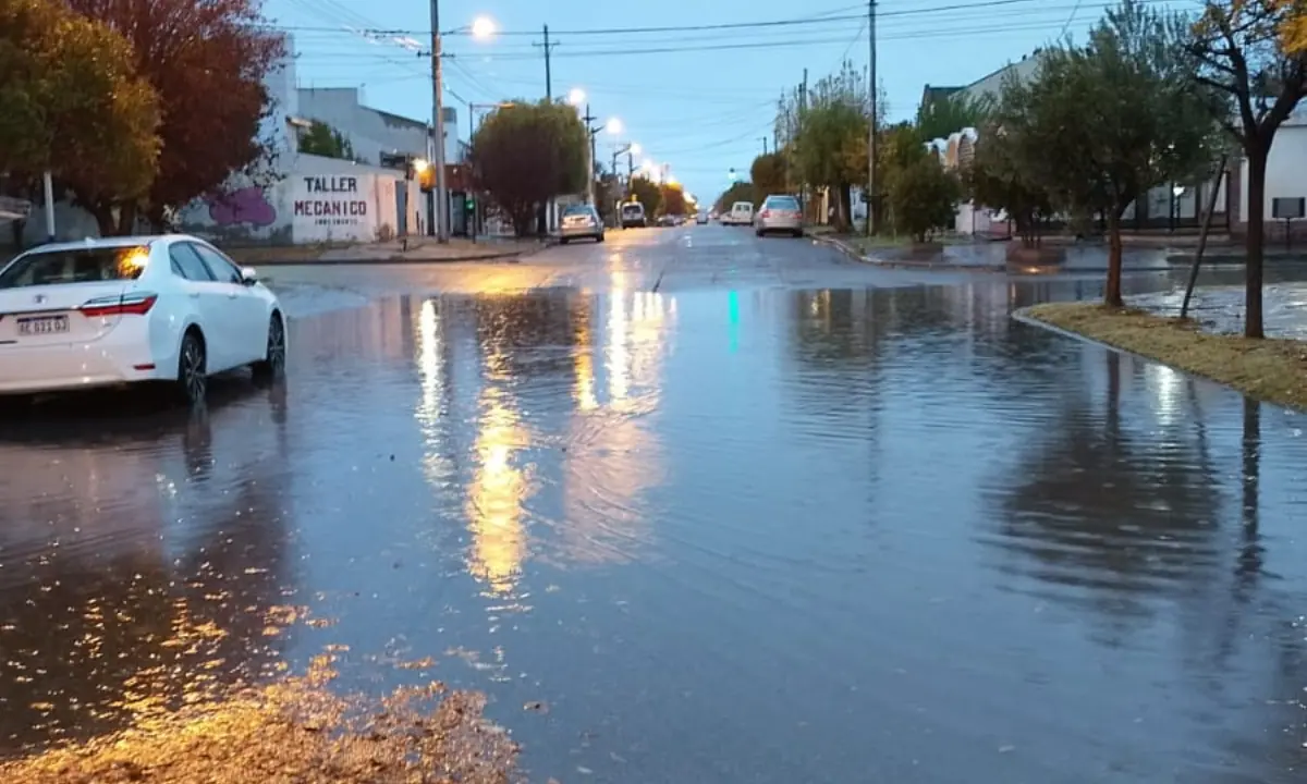 Rige una alerta naranja por ráfagas fuertes en Chubut