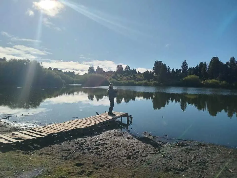 Esquel: Presunto daño ambiental en la Laguna Brychan: realizaron inspecciones y toma de muestras clave