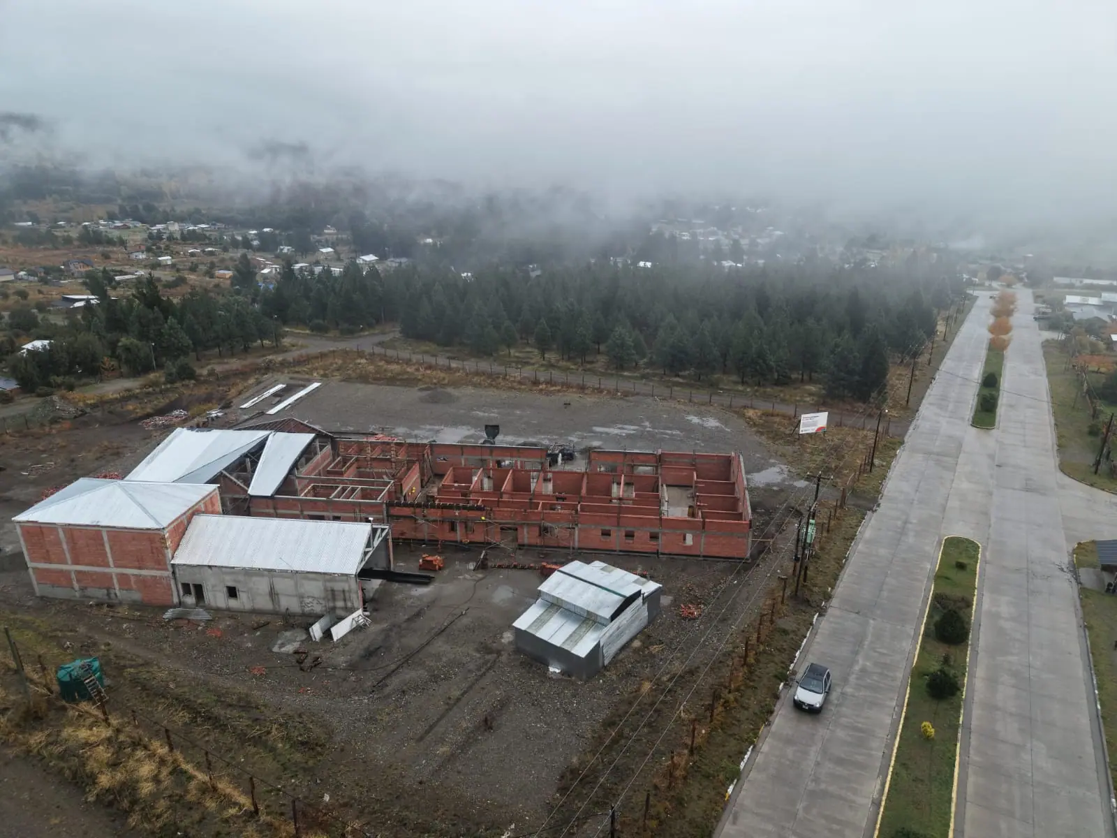 Provincia avanza con la construcción del nuevo Hospital Rural de Epuyén