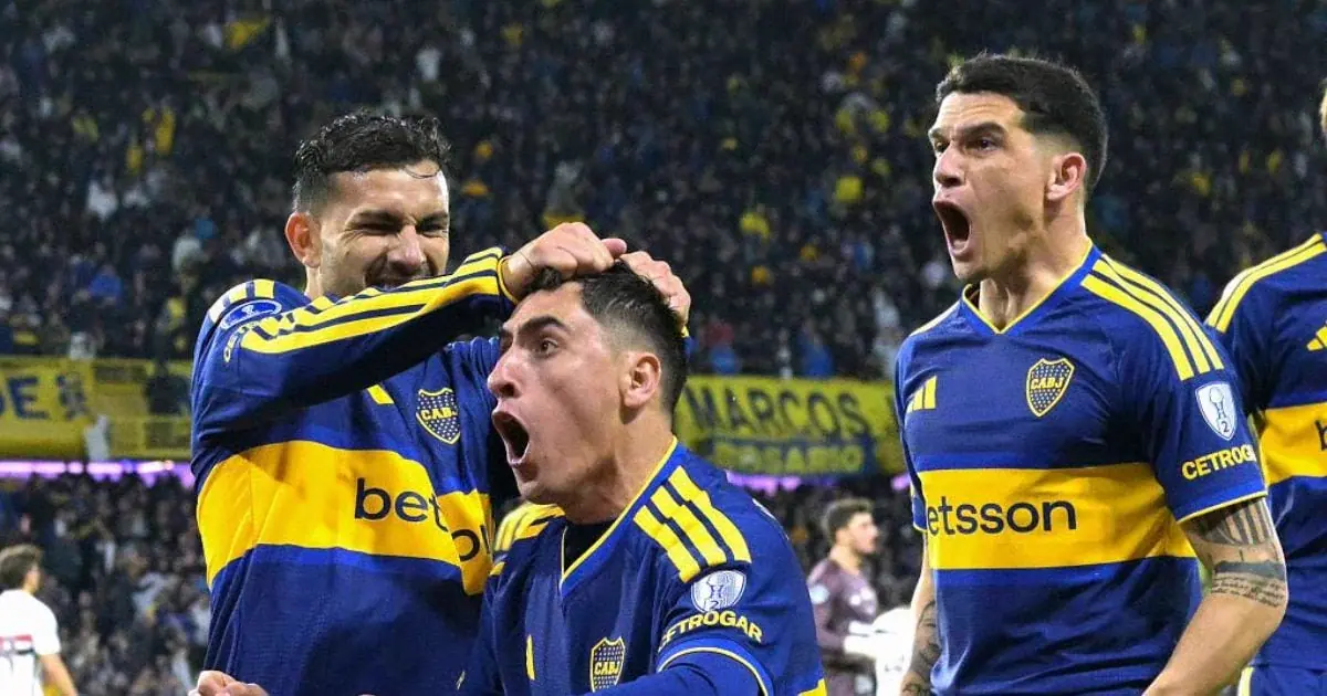 Boca le ganó a San Pablo 1 a 0 en la Copa Sudamericana