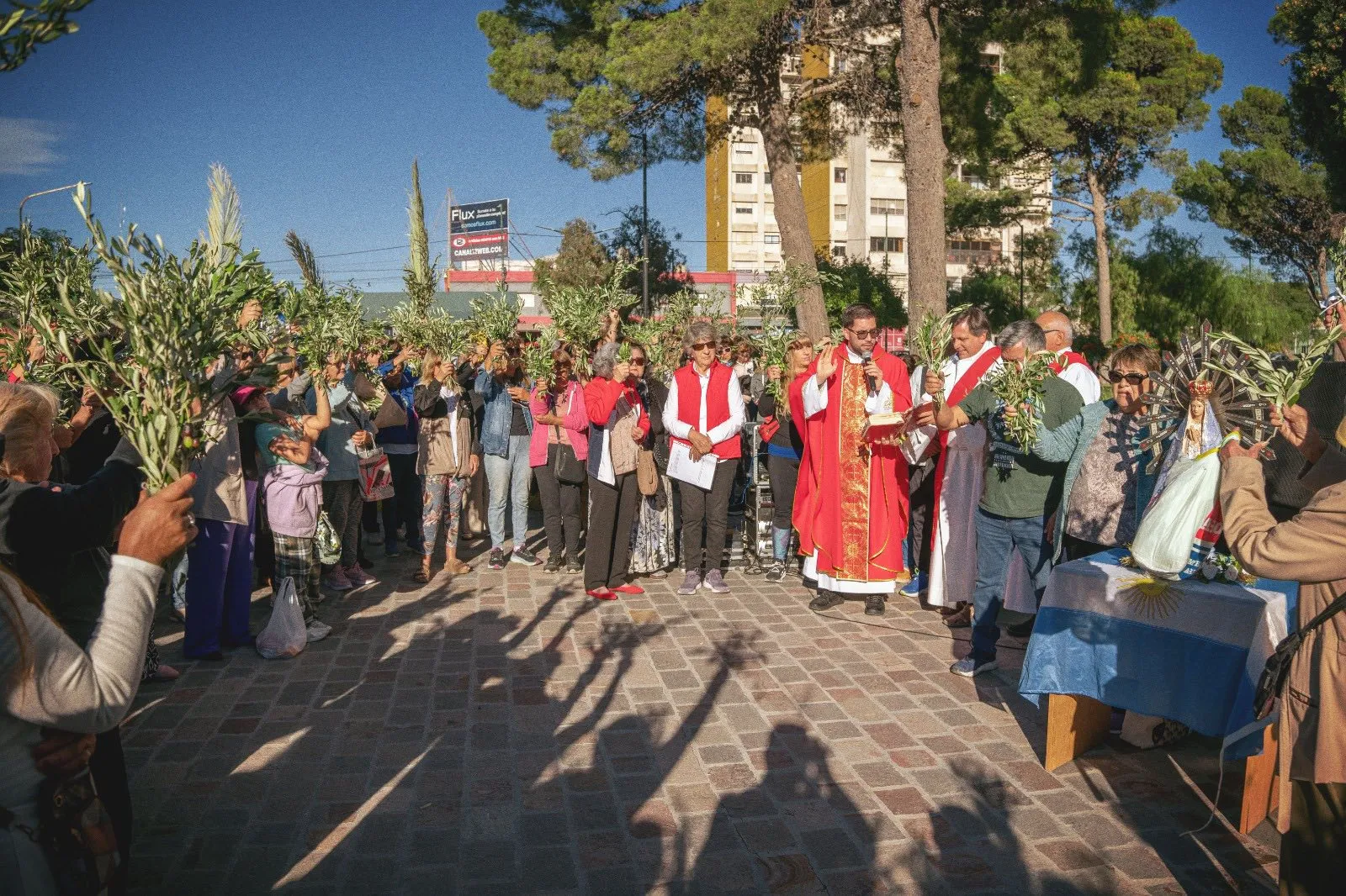 Rawson inició la Semana Santa