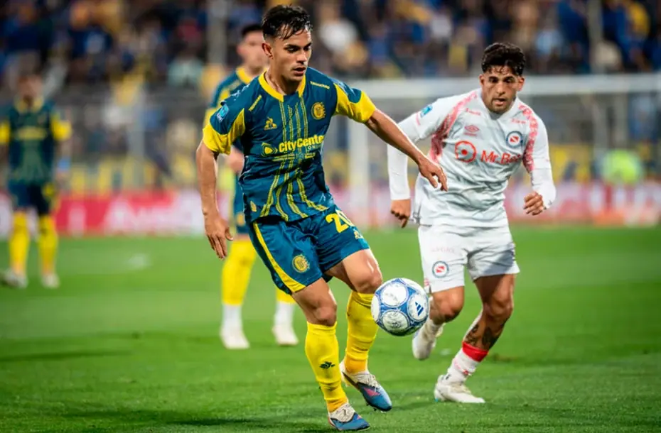 Rosario Central le ganó a Argentinos y se acercó en la tabla anual
