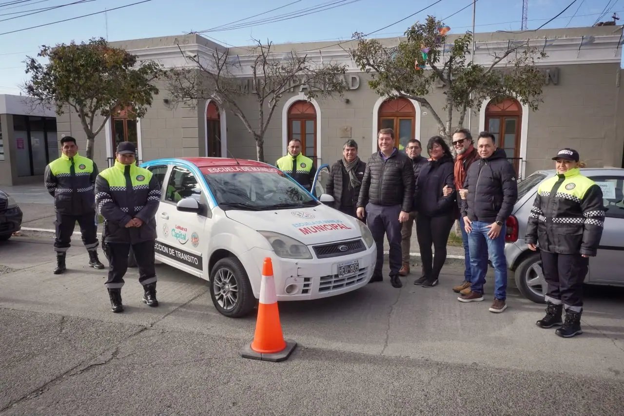 Rawson incorporó una unidad para la práctica del manejo de los vecinos