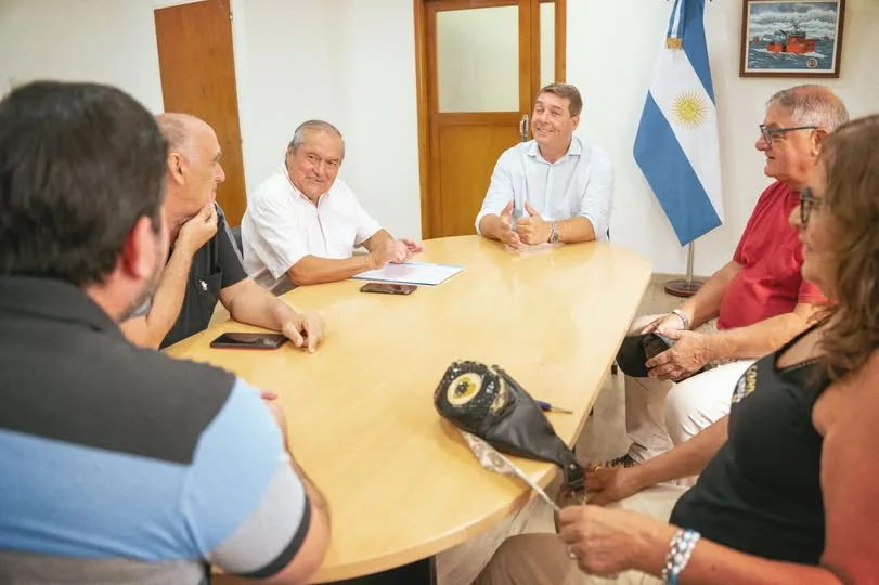 Biss se reunió con la Vecinal de Playa Magagna