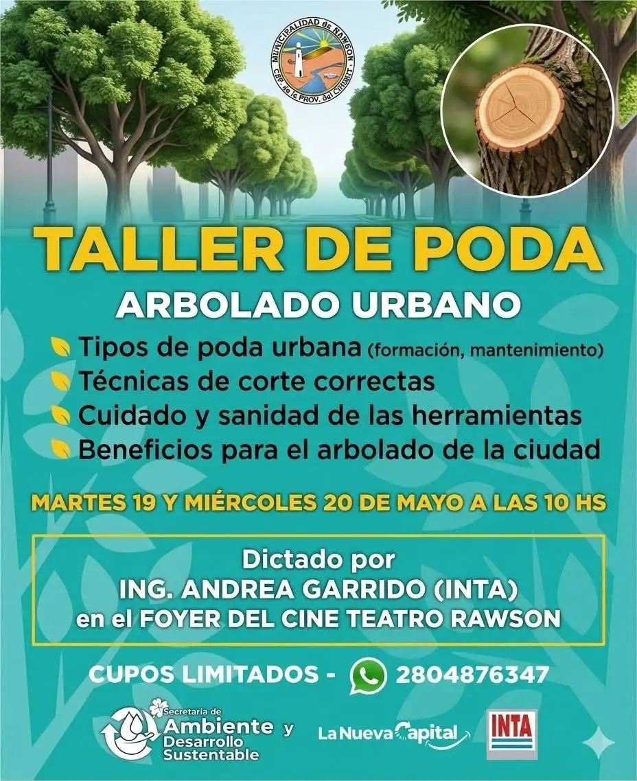 Taller de poda de Árboles Urbanos