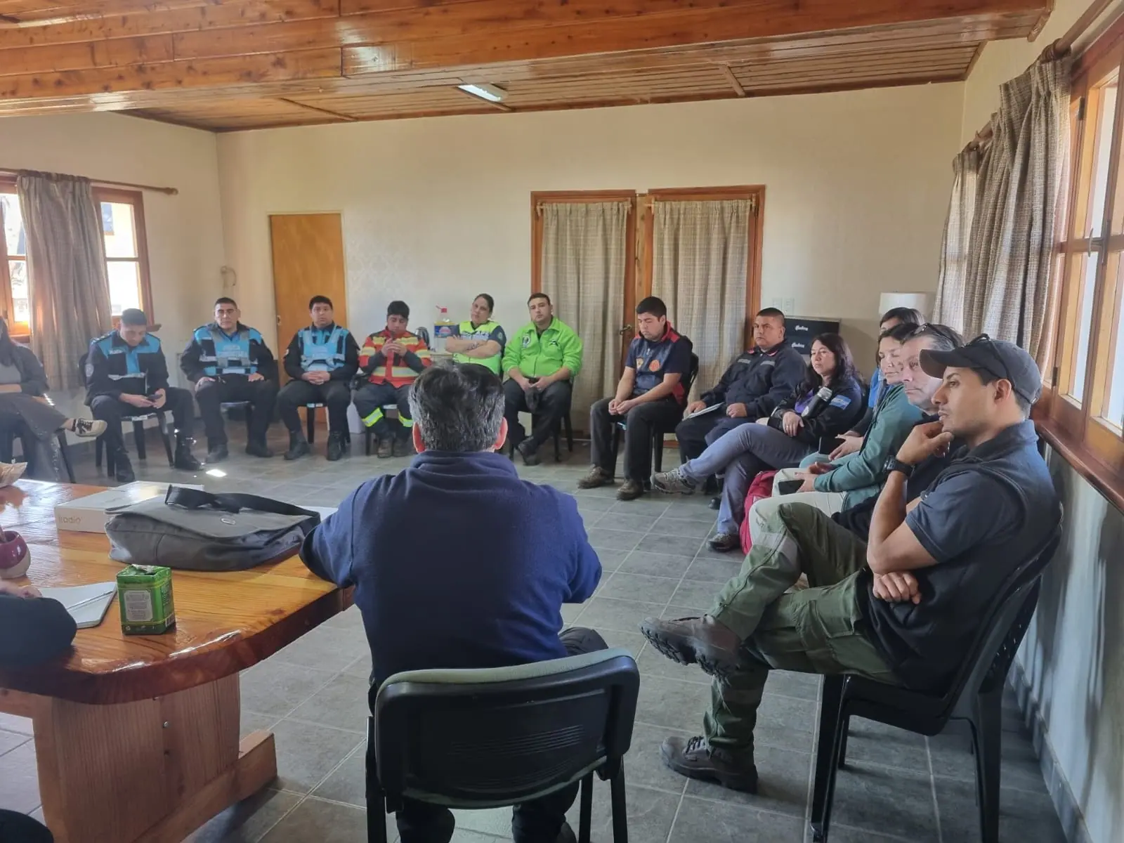Protección Ciudadana fortalece la prevención y preparación ante emergencias en Cholila