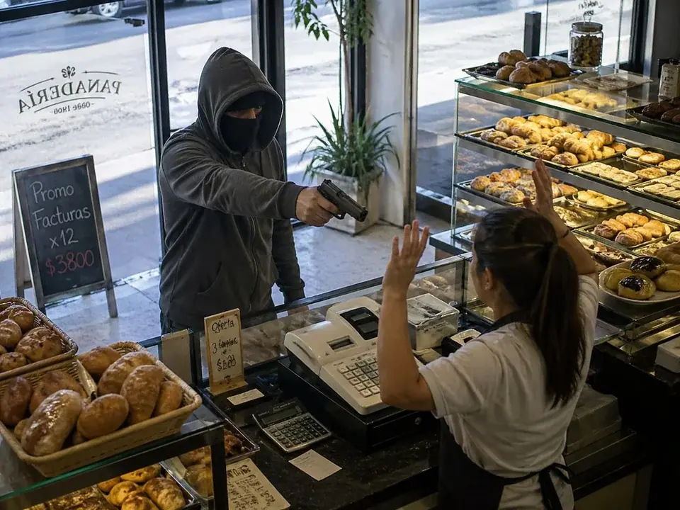 Violento asalto en una panadería de Mar del Plata: “La plata o te pego un tiro”