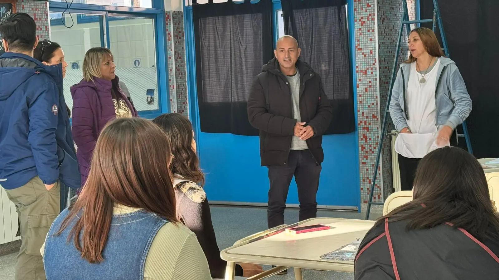 Elecciones SITRAED: Barrionuevo dialogó con docentes de la zona Sur de Chubut