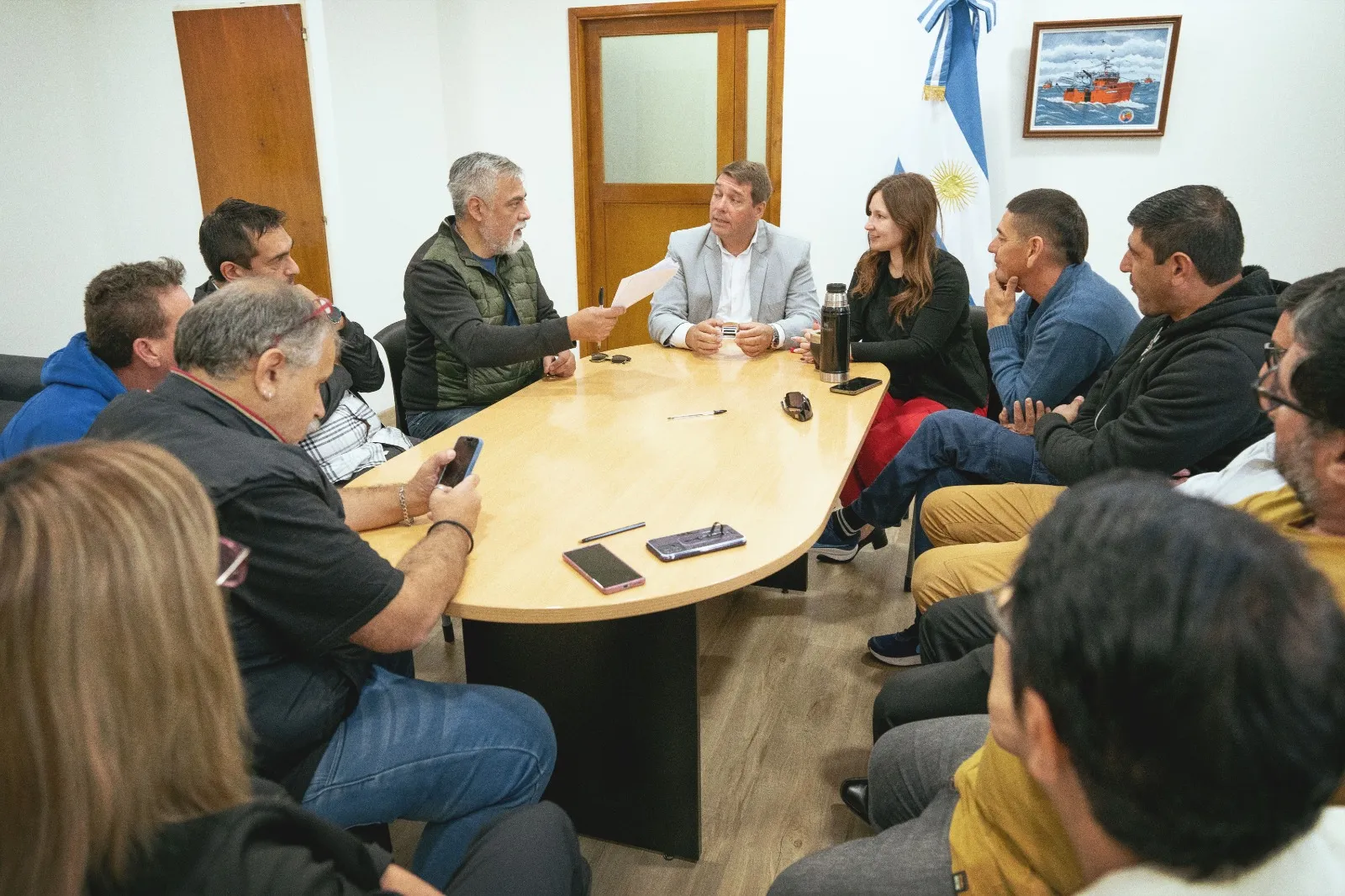 Rawson y los gremios estatales llegaron a un Acuerdo Paritario