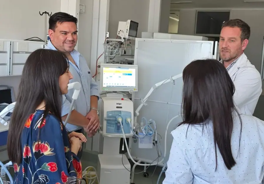 El Hospital “María Humphreys” incorporó un respirador de última generación