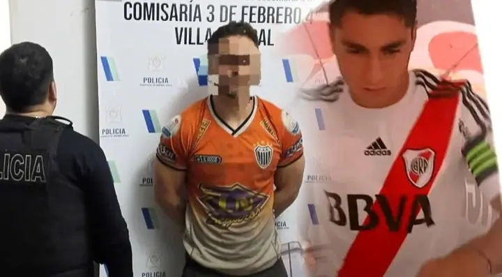 Detuvieron otra vez a Ezequiel Cirigliano, el ex futbolista de River