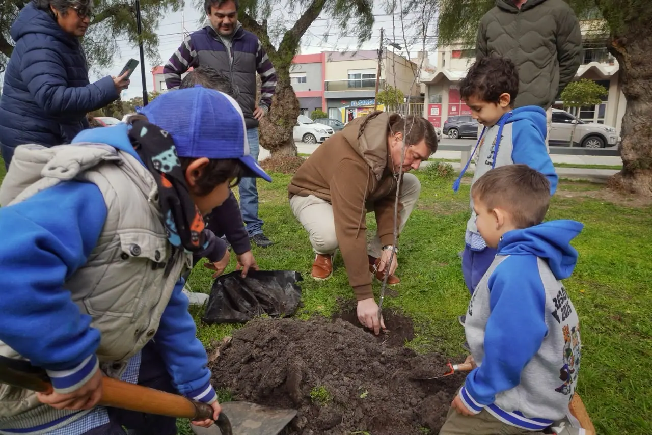 La Semana del árbol en Rawson
