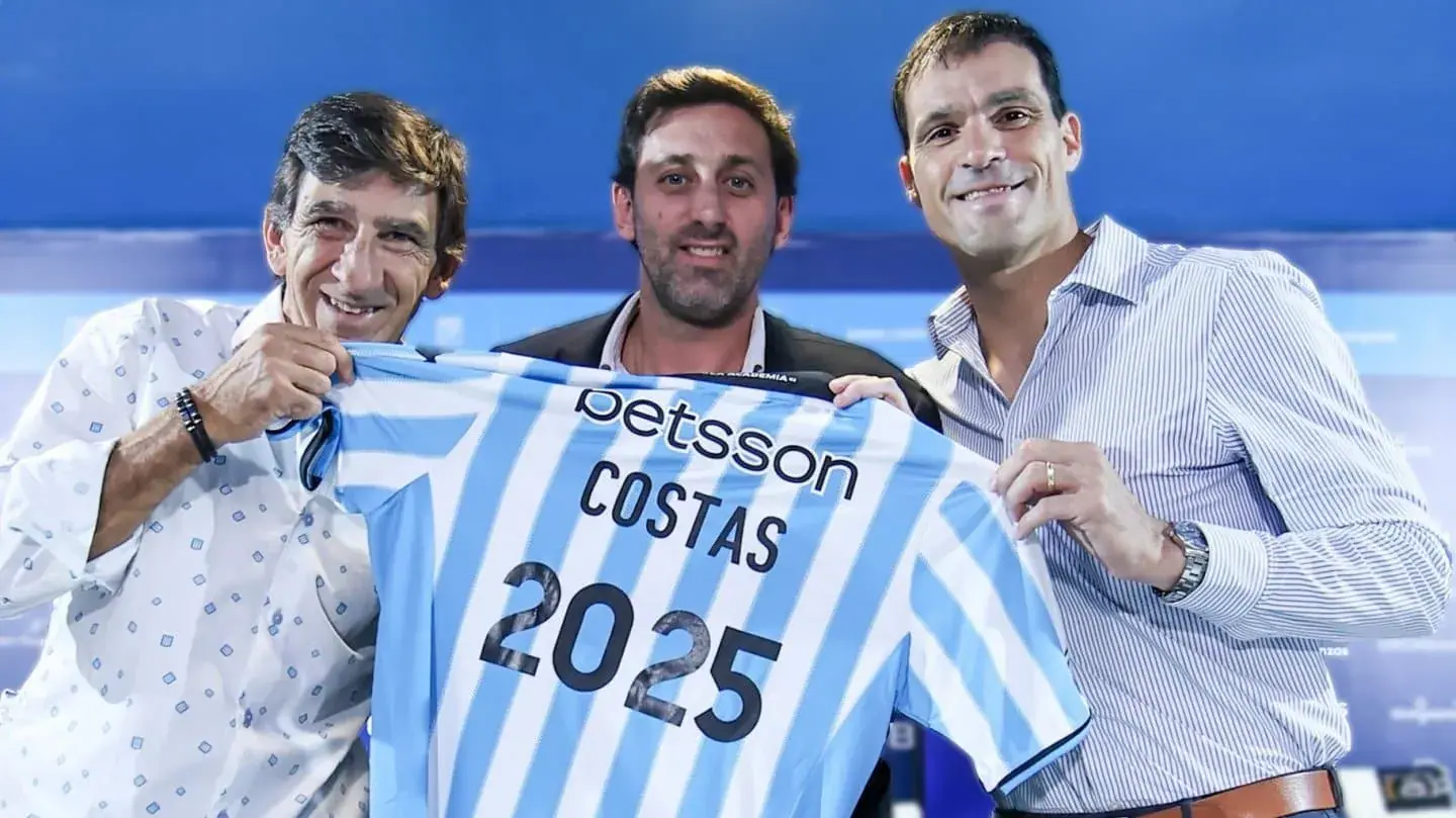 Escándalo en Racing: Costas se plantó y le exige a Milito que informe sobre su situación contractual