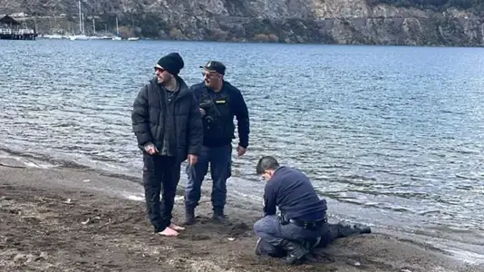 Murió una mujer tras descompensarse en el lago Lácar de San Martín de los Andes