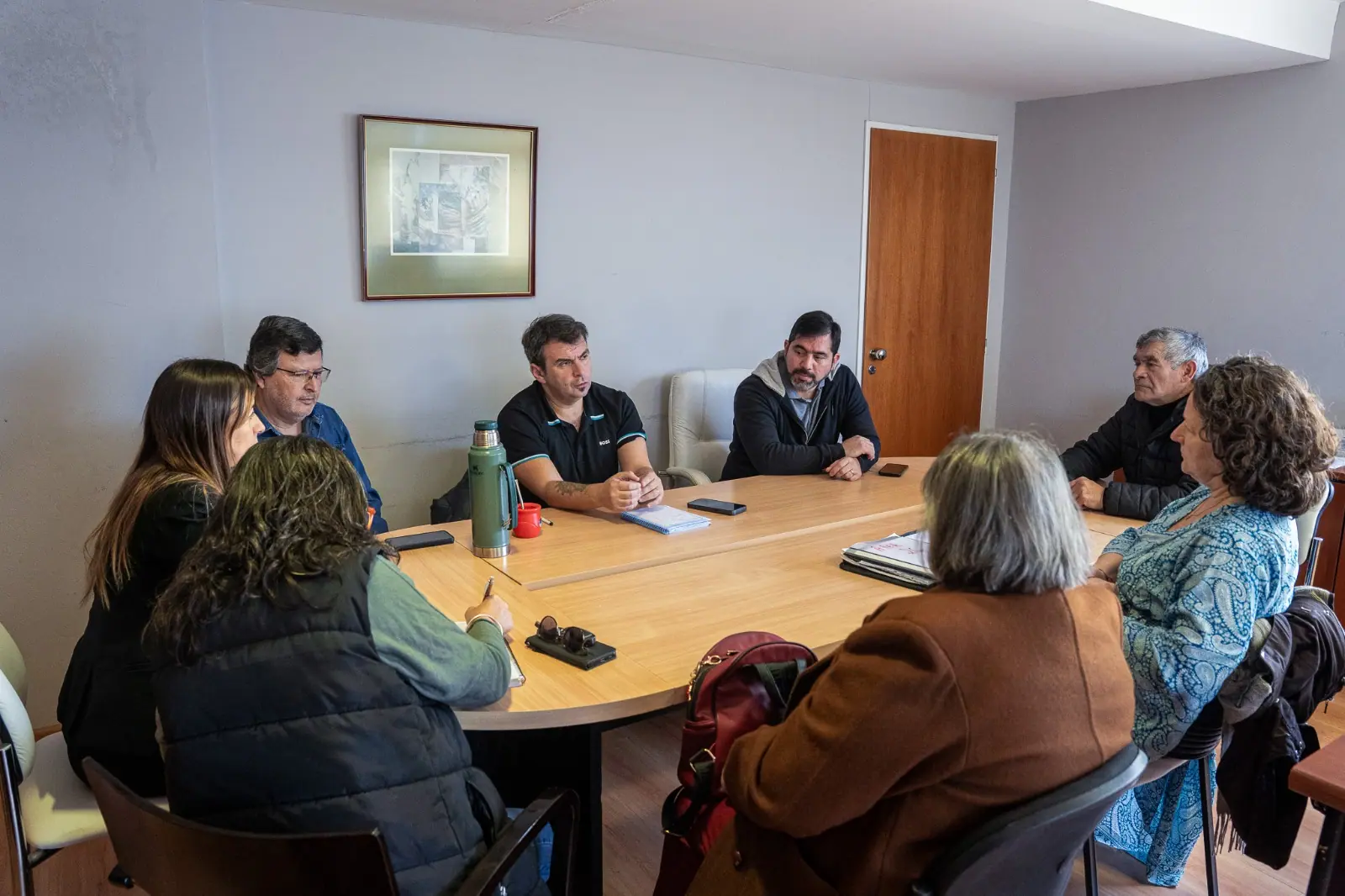La Cooperativa de Rawson se reunió con vecinos del Área 26