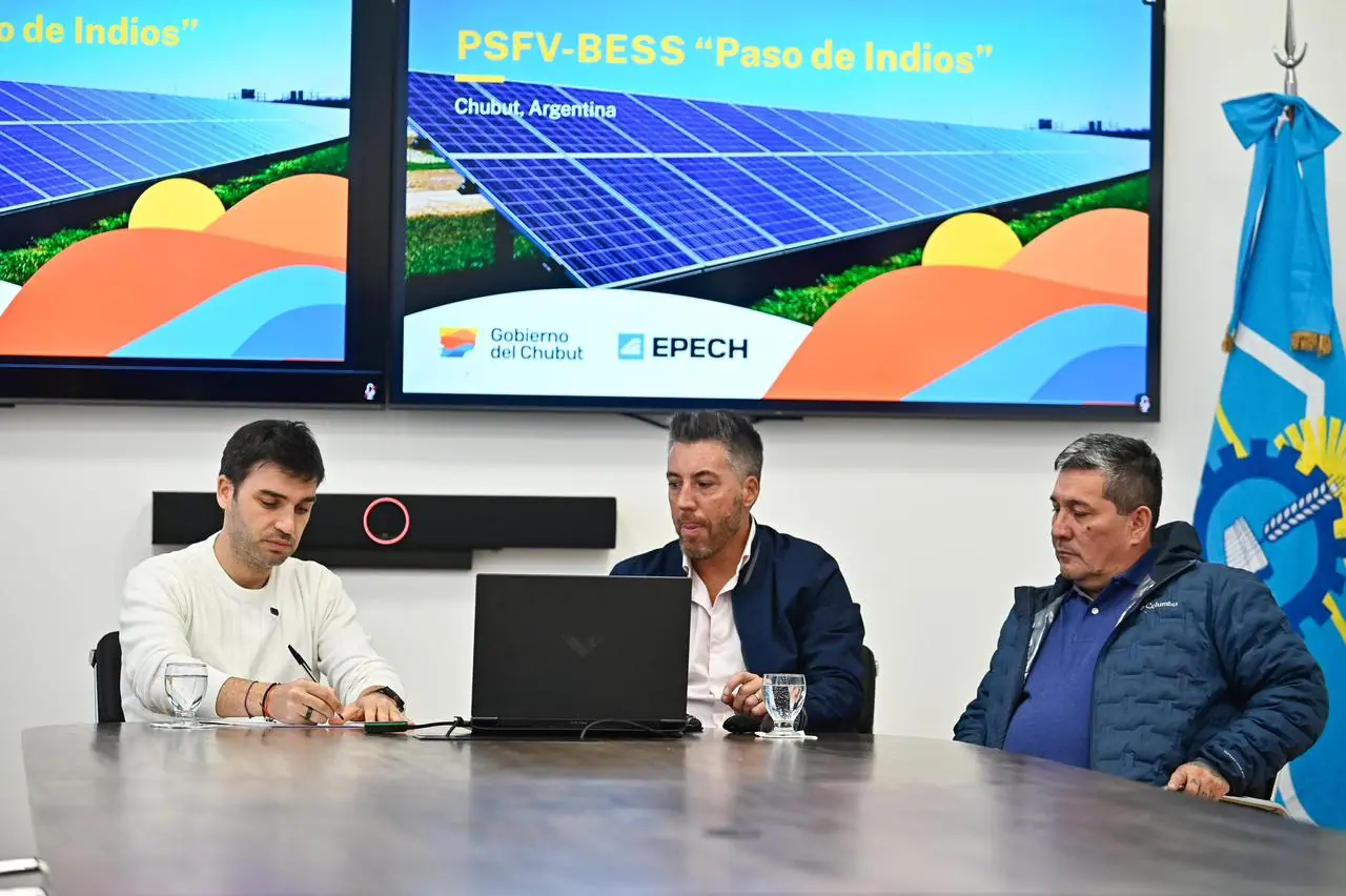 Provincia construirá un Parque Fotovoltaico en Paso de Indios