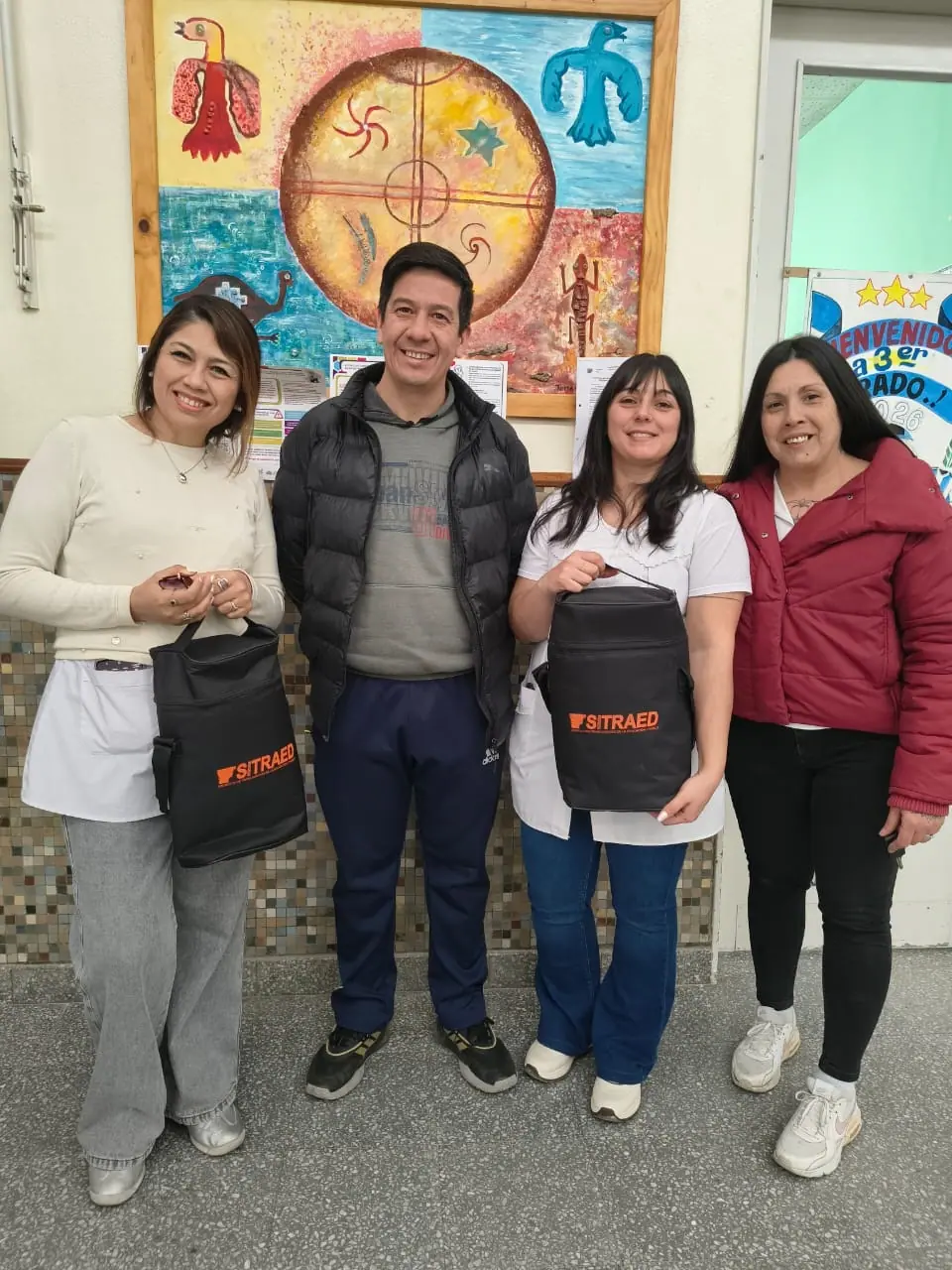 El SITRAED reconoció a docentes del interior de Chubut en su Día