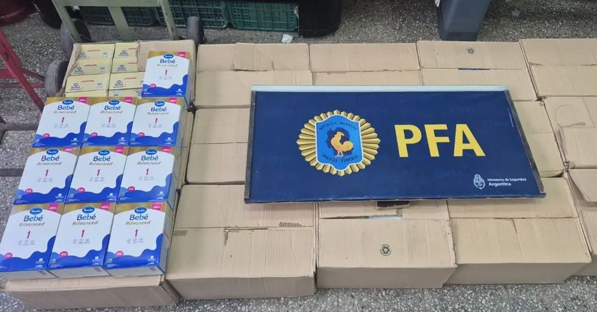 Cinco detenidos por distribución y venta de leche en polvo adulterada