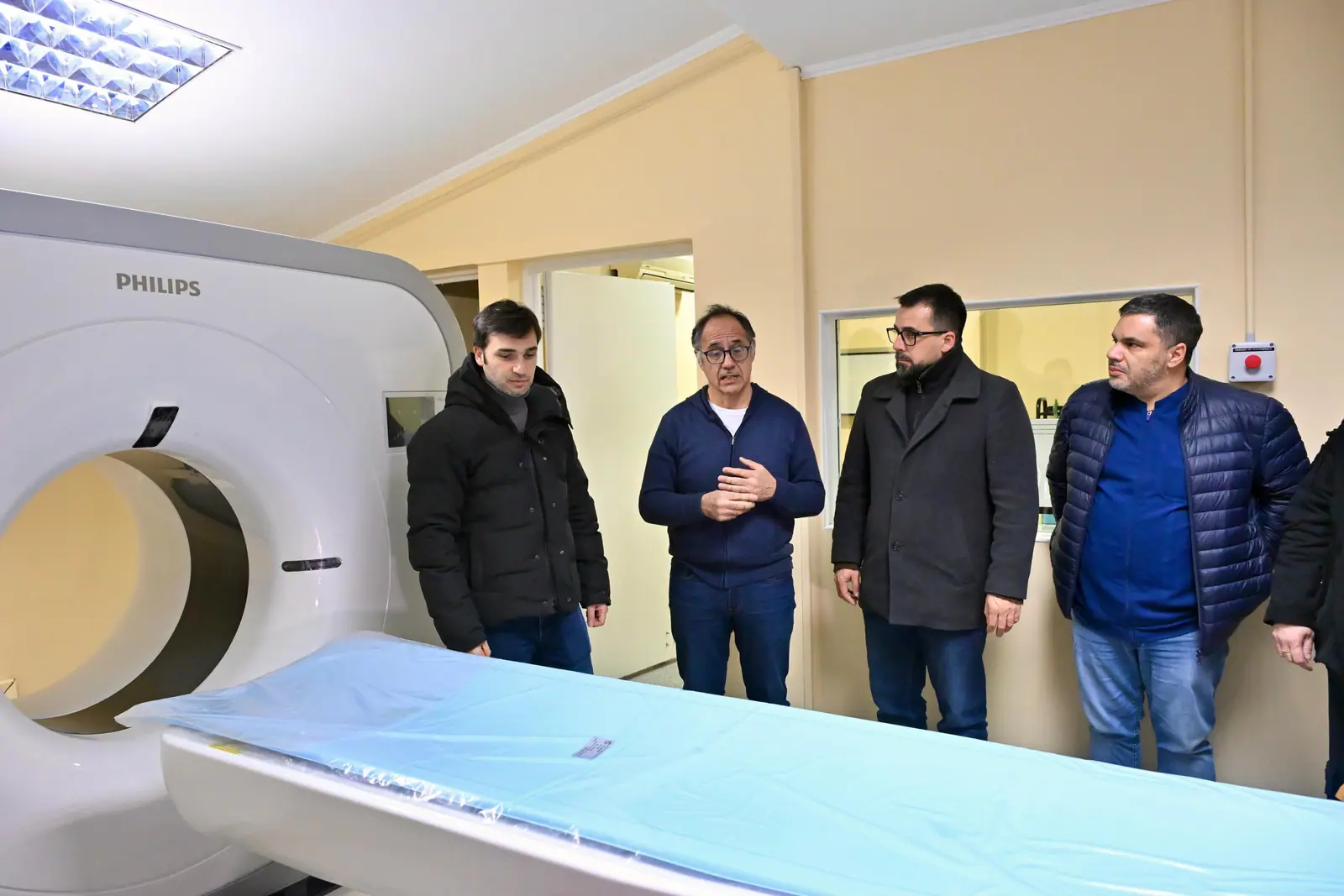 Plan Galina: Esquel incorporó un tomógrafo con inteligencia artificial