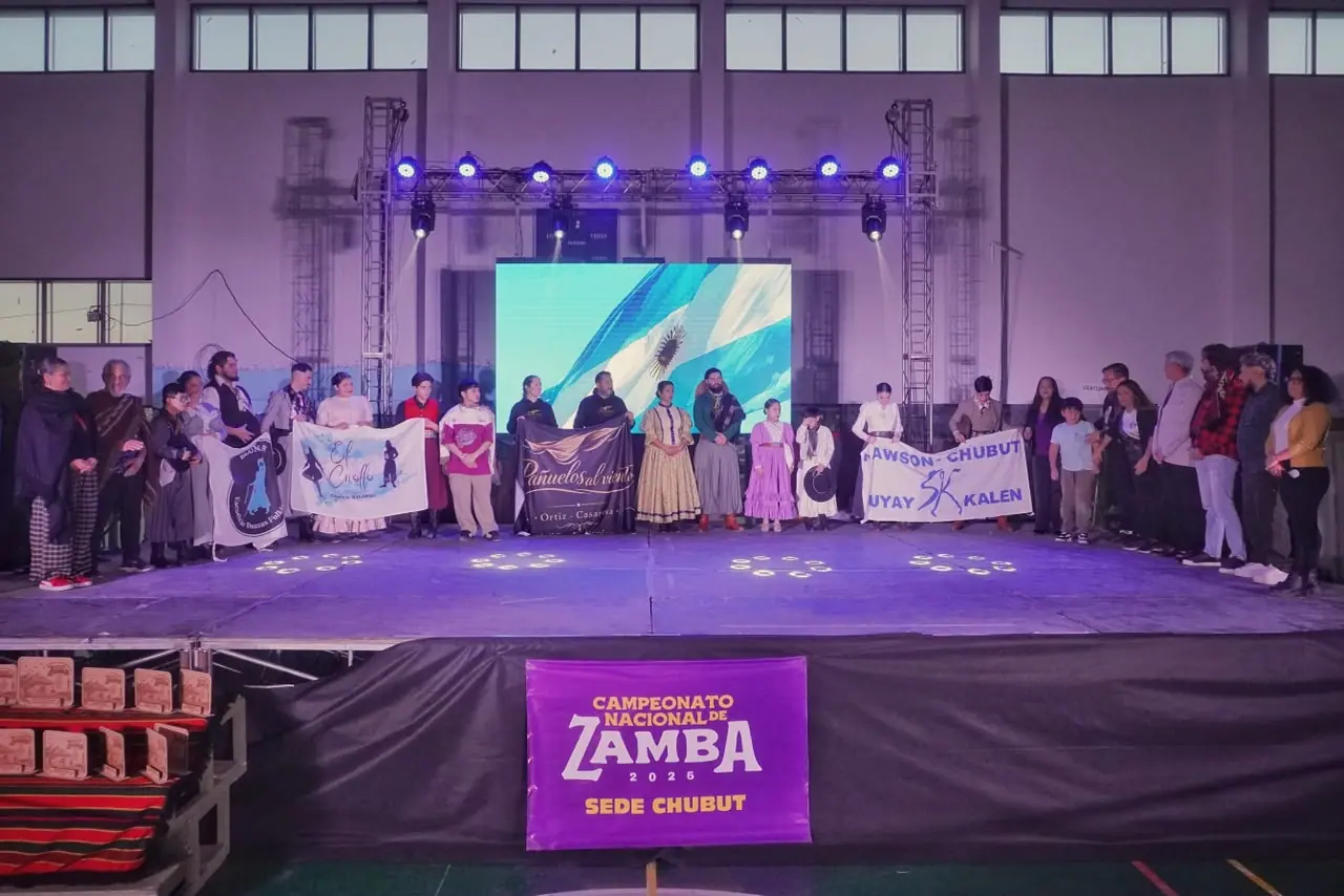 Rawson acompañó el selectivo provincial de Zamba